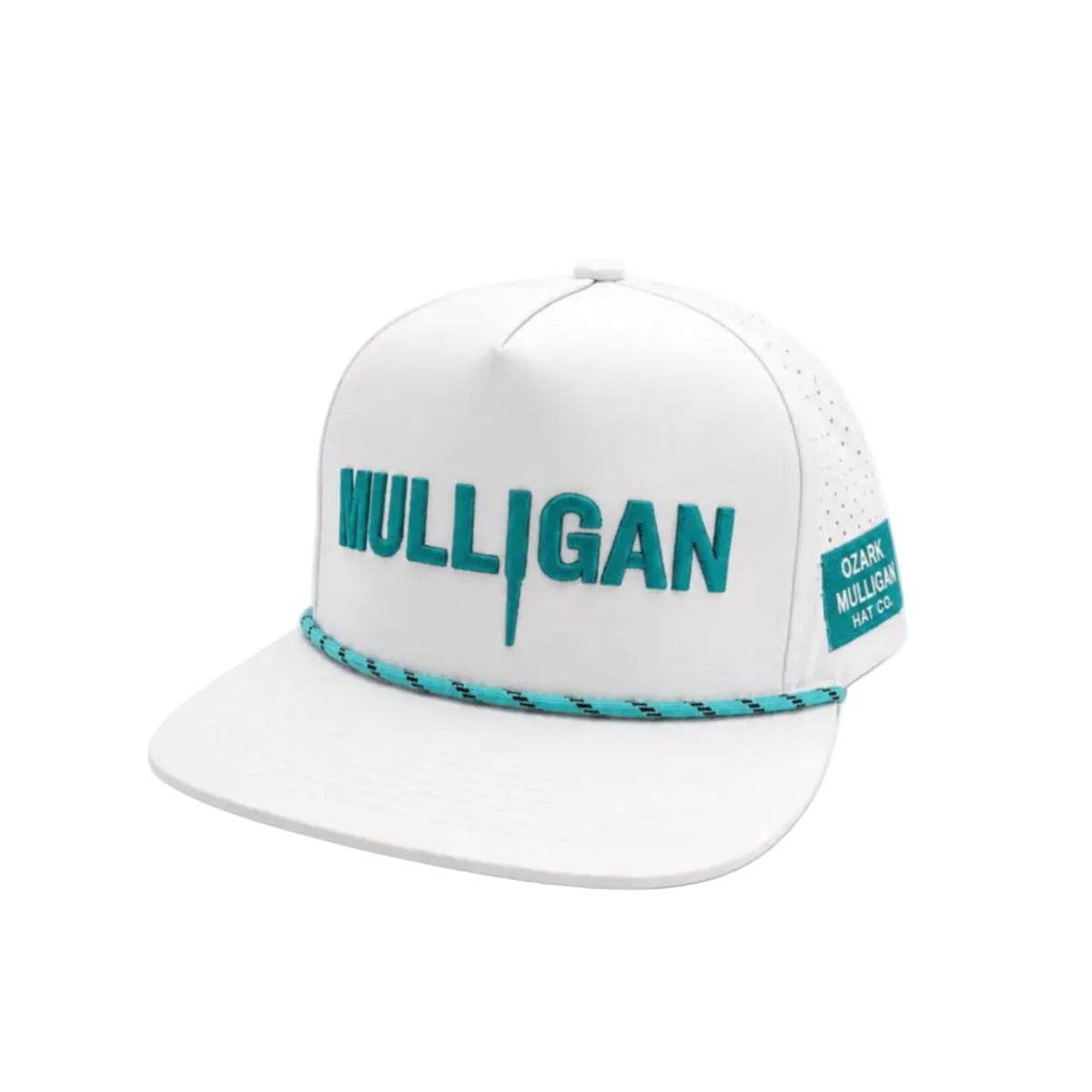 The Mulligan – White & Teal
