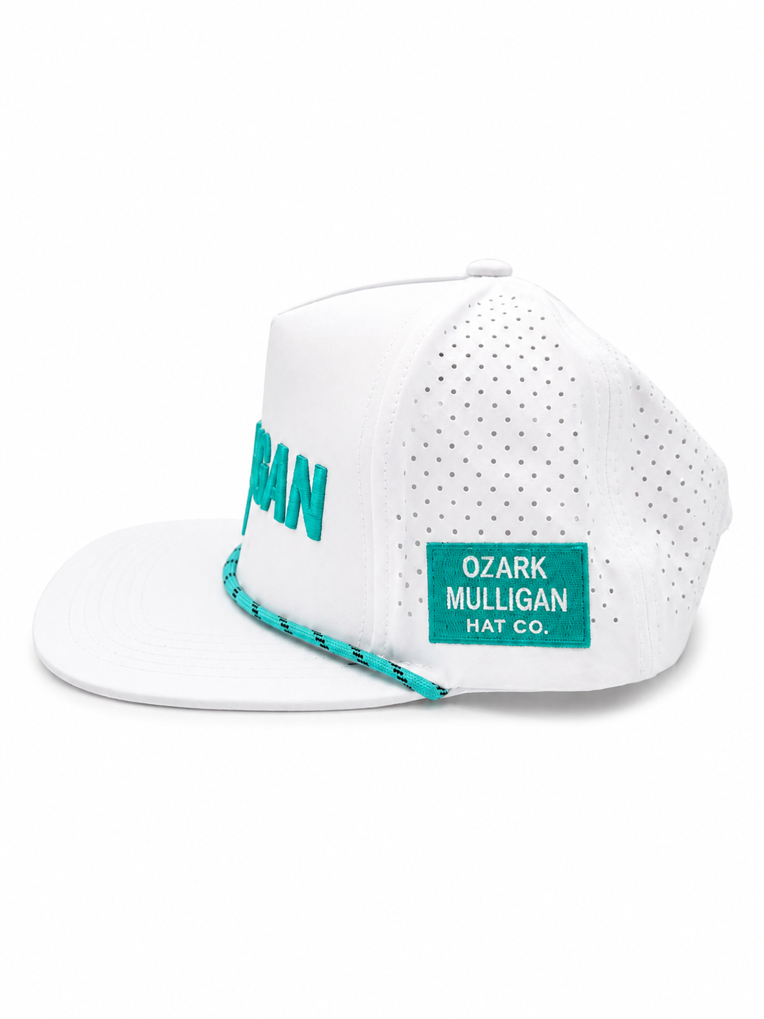 The Mulligan – White & Teal