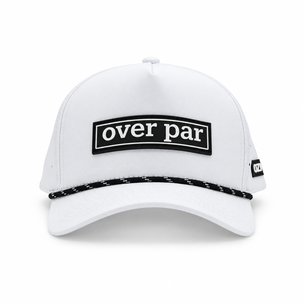 Over Par - Tour Patch – White & Black