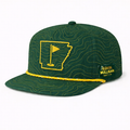 Ozark Mulligan AR Golf Hat – Green Topo Rope