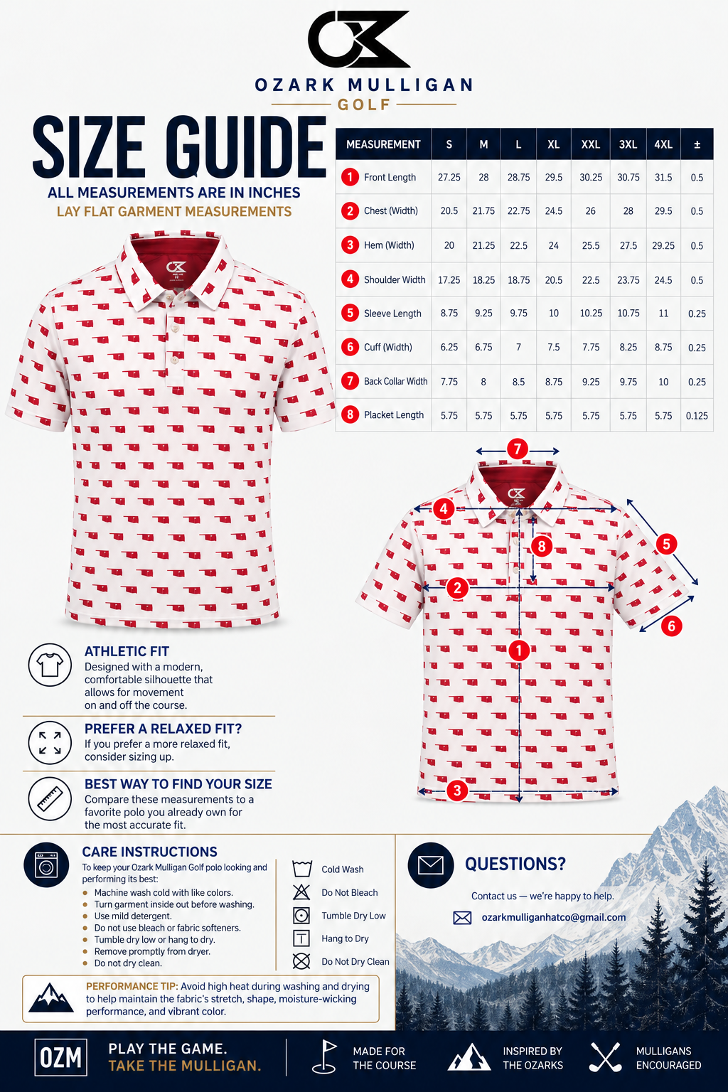 Home Course Series- Oklahoma- Cream & Red