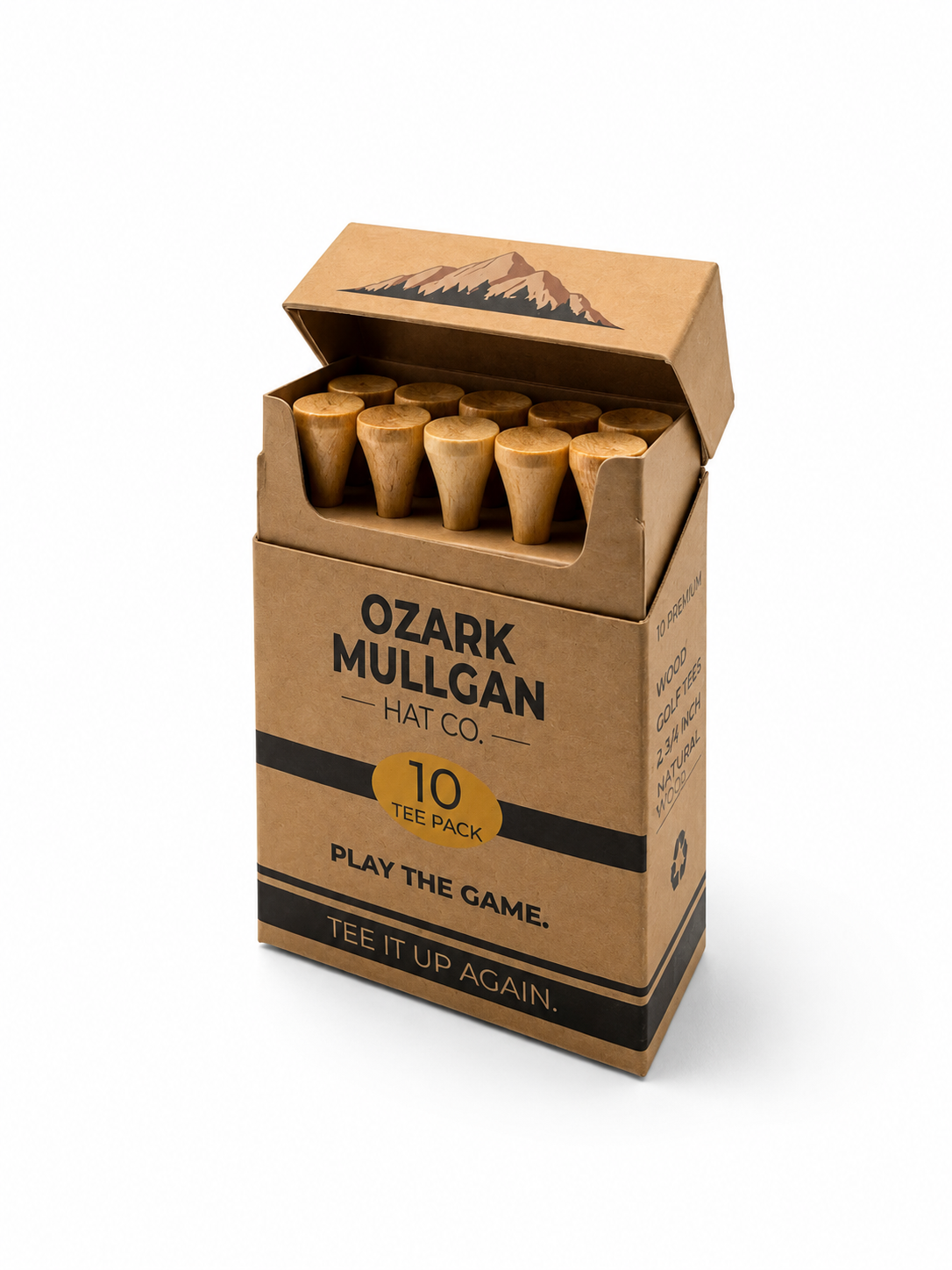 Ozark Mulligan 10-Pack Golf Tees