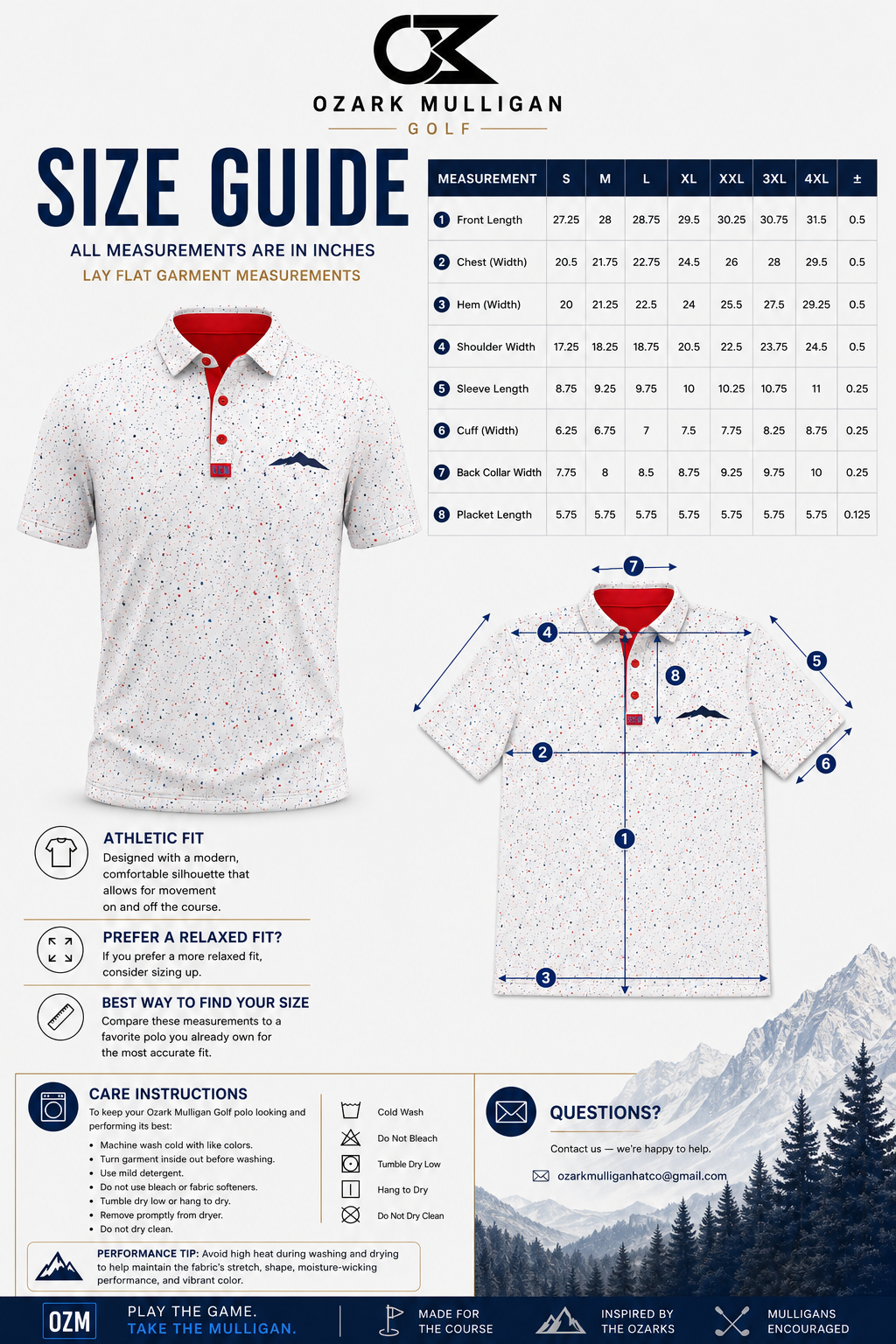 Firecracker Classic Performance Polo