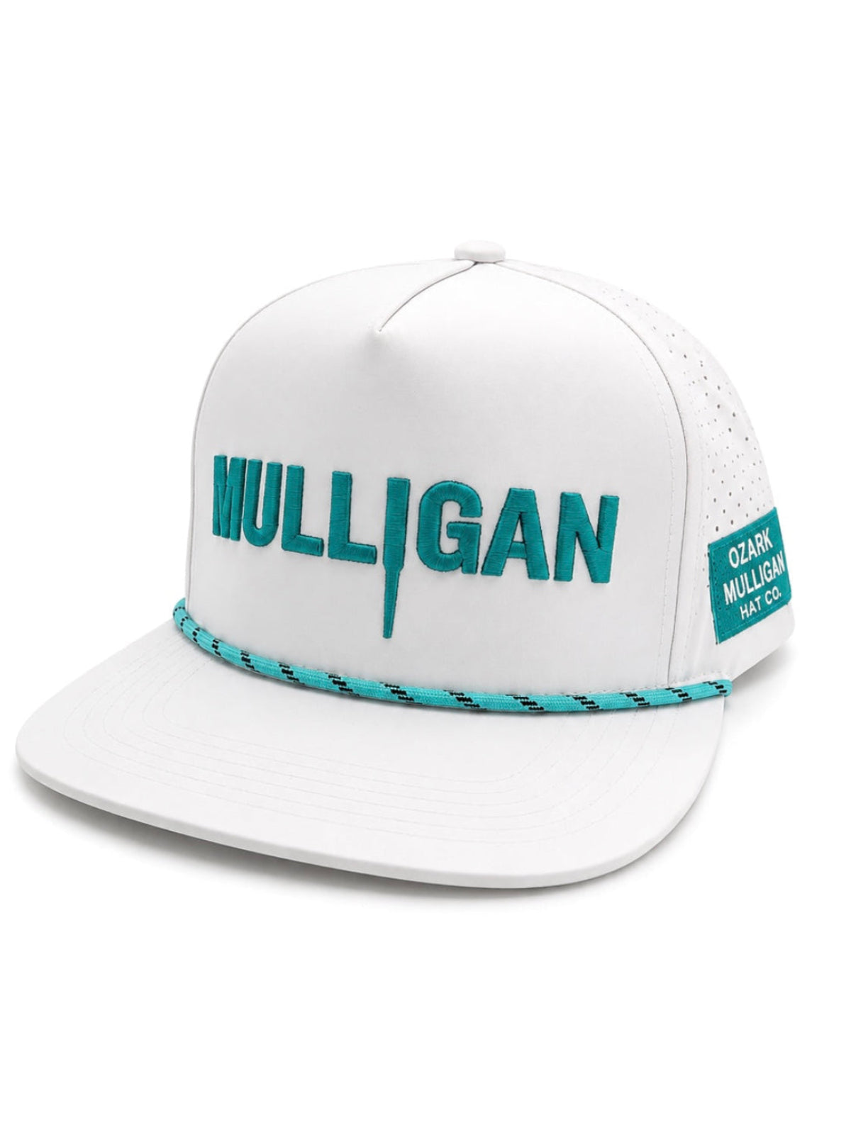 The Mulligan – White & Teal