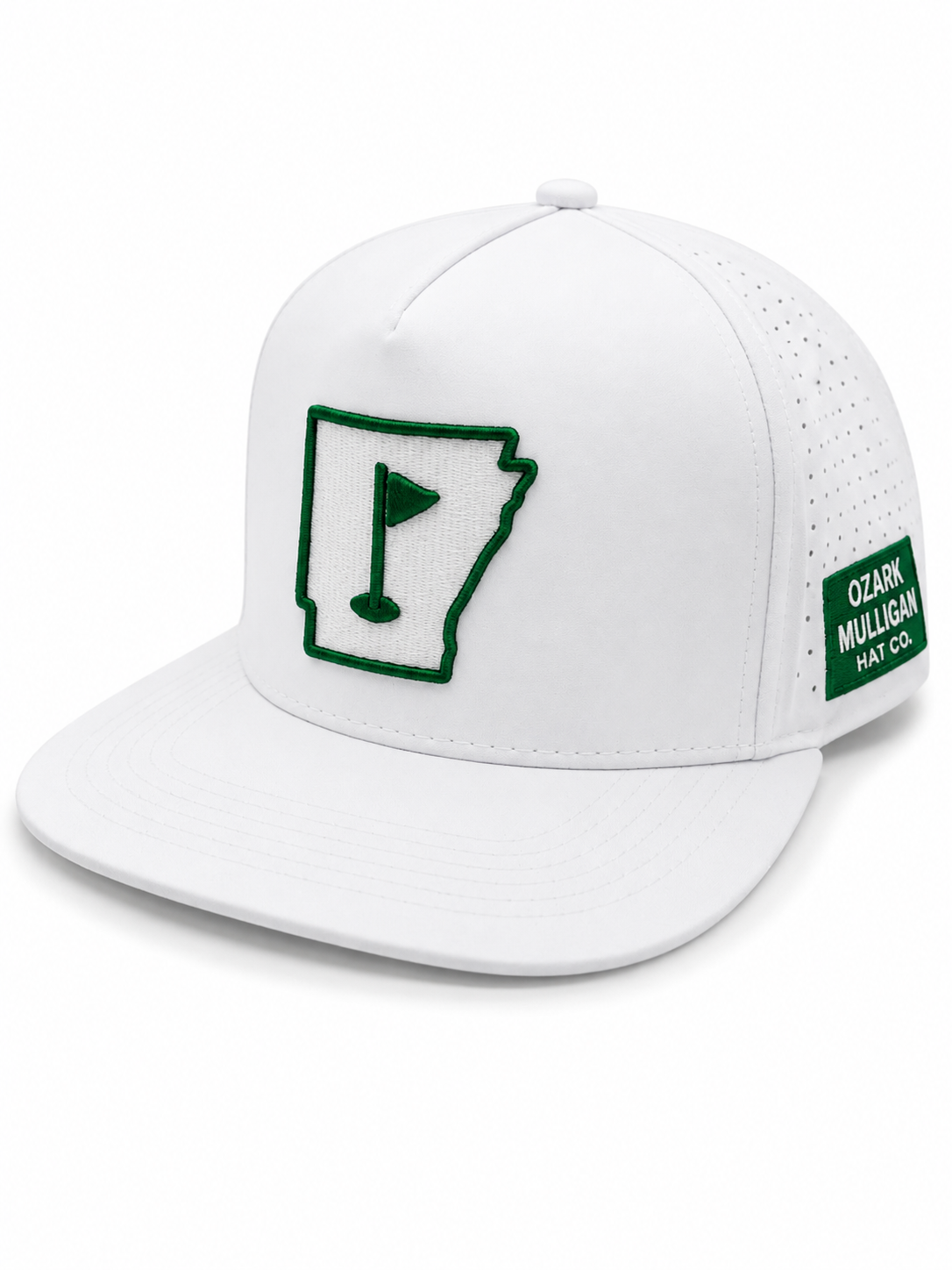 State Series - Arkansas - White & Green