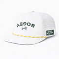 Ozark Mulligan “Bogey Golf” Hat – White, Green & Yellow