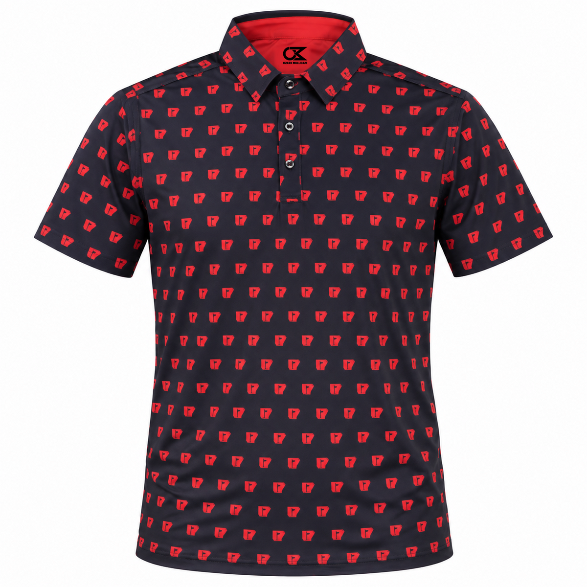 Home Course Series - Arkansas - Black & Red