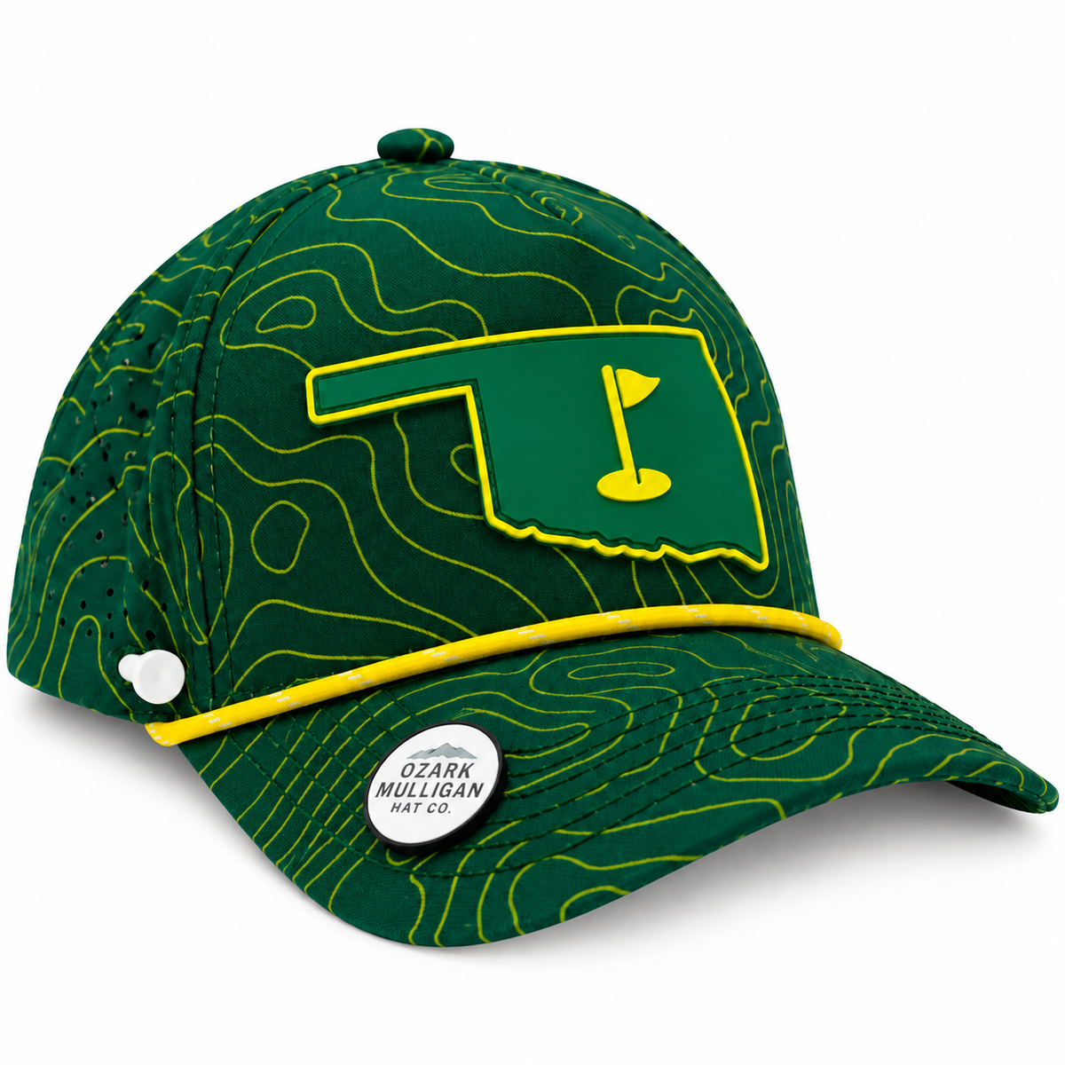 State Series – Oklahoma – Green Topo