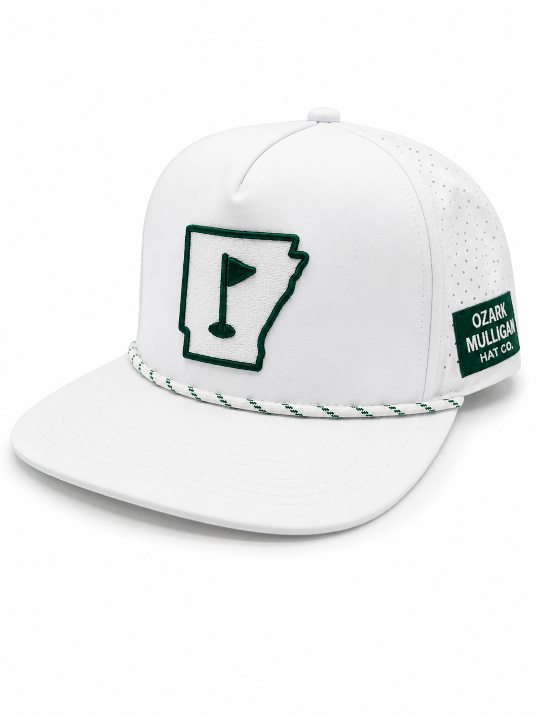 State Series - Arkansas - White & Green