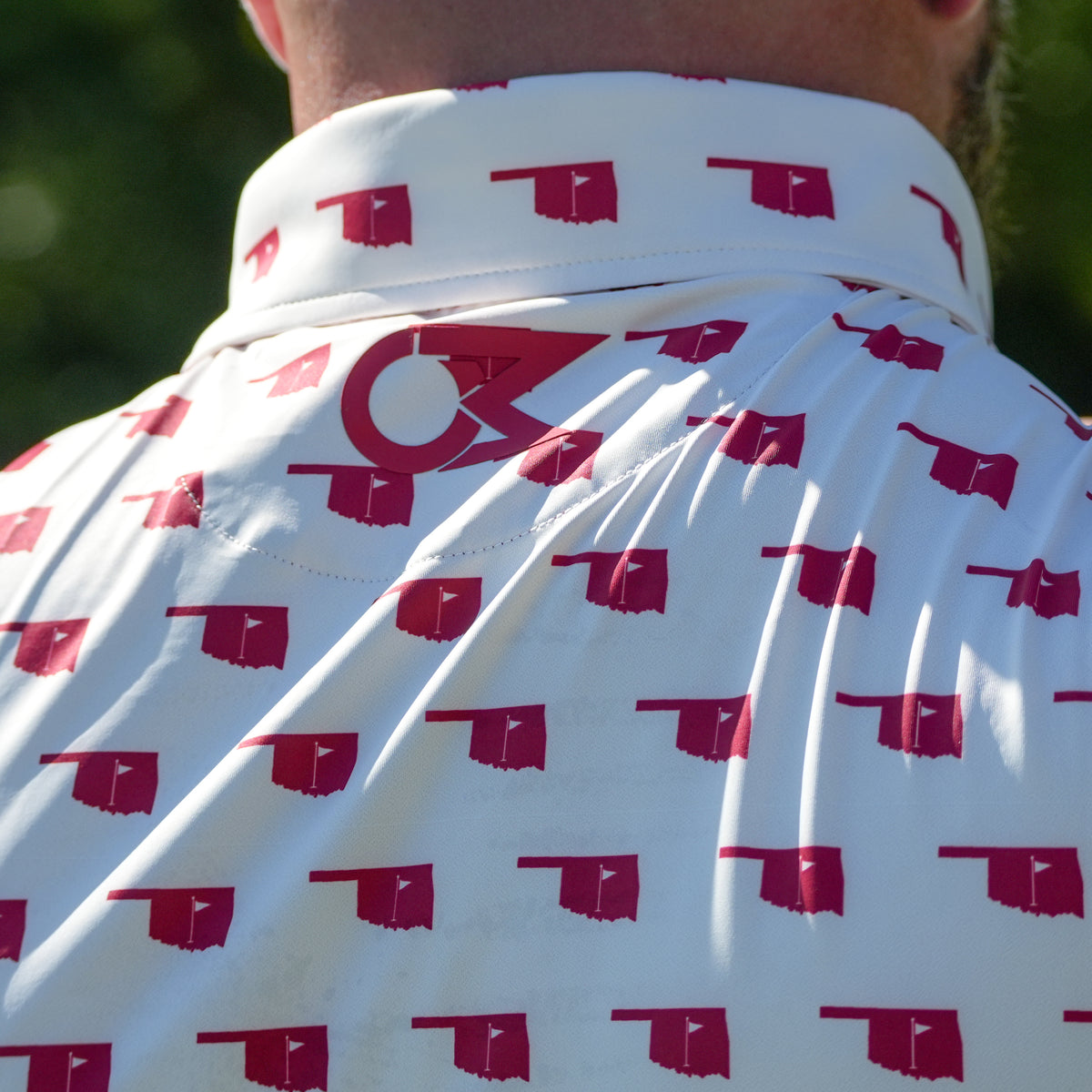 Home Course Series- Oklahoma- Cream & Red