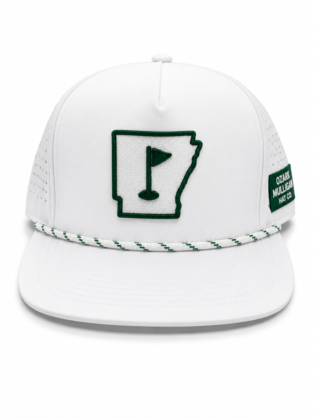 State Series - Arkansas - White & Green