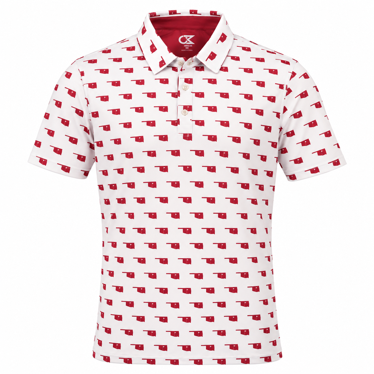 Home Course Series- Oklahoma- Cream & Red