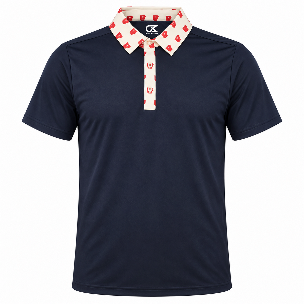 Home Course Series - Arkansas - Black, Red & Cream Collar