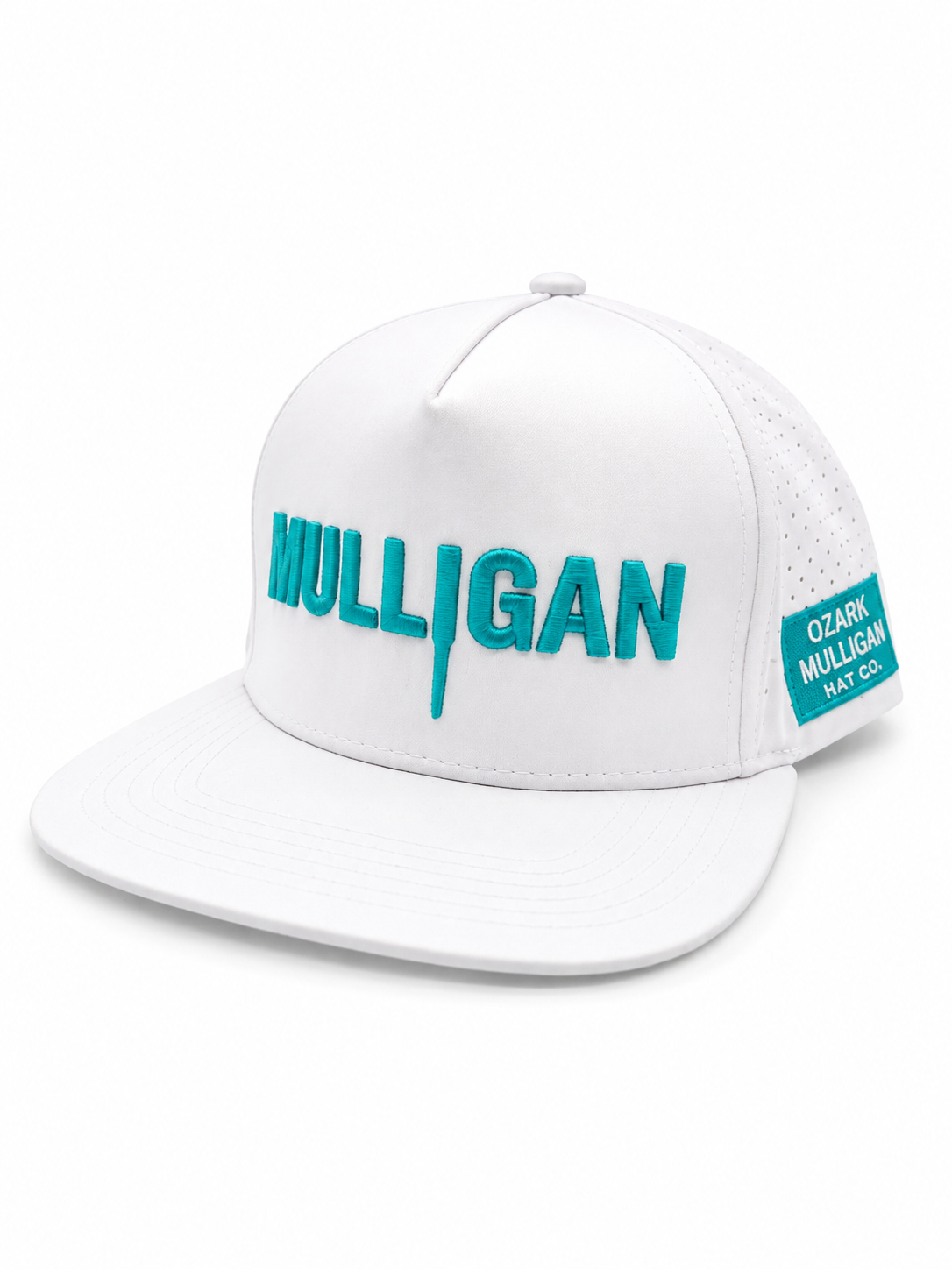 The Mulligan – White & Teal