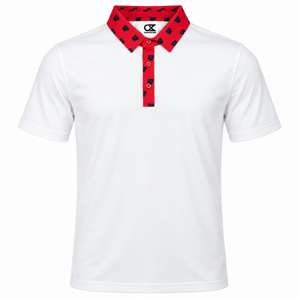 Home Course Series - Arkansas - White & Red Collar