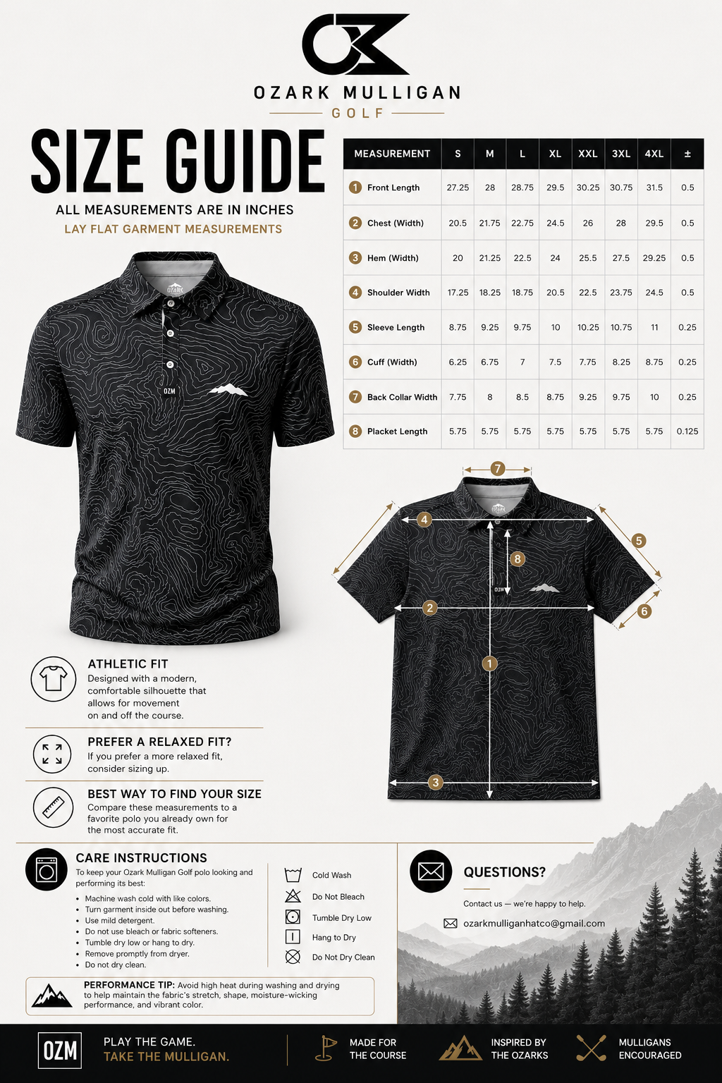 Back Nine Classic Performance Polo