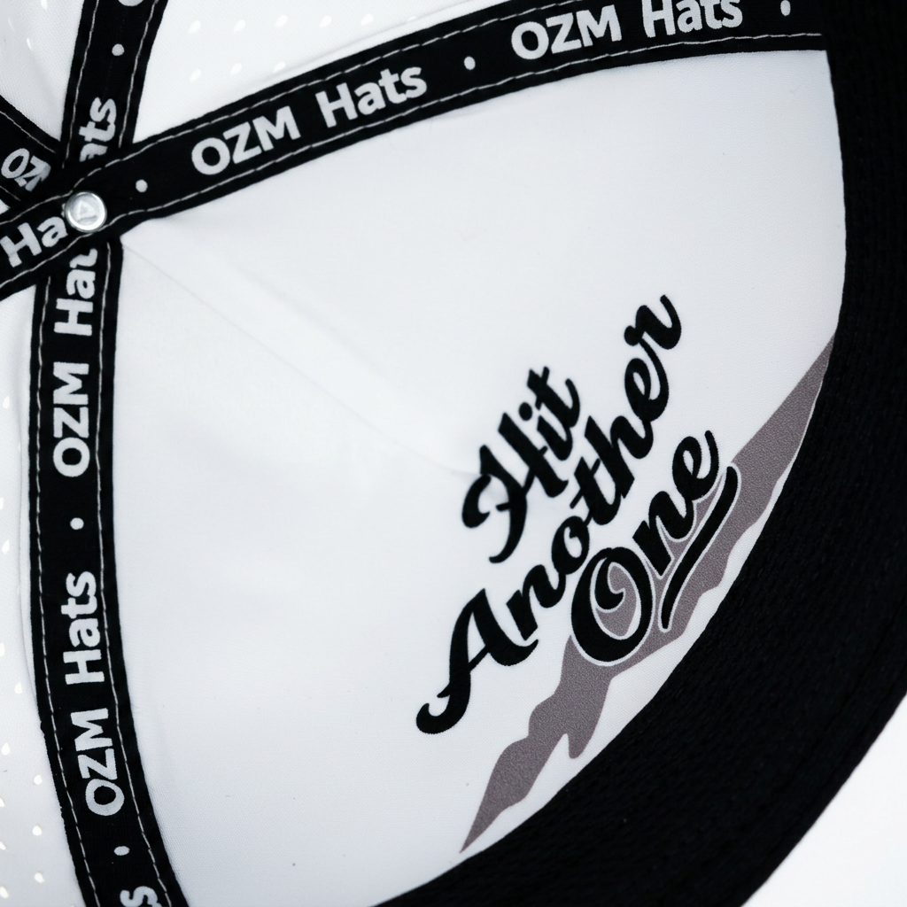 The Mulligan - Tour Patch – White & Black