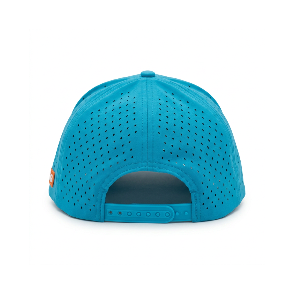 The Mulligan - Tour Patch – Teal & Tangerine