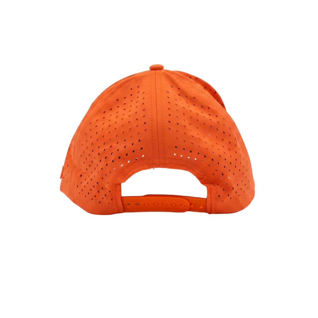The Mulligan - Tour Patch –   Tangerine & White