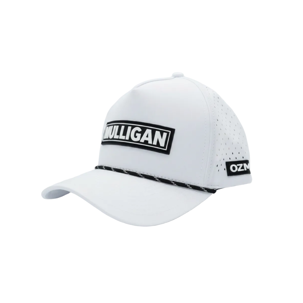 The Mulligan - Tour Patch – White & Black