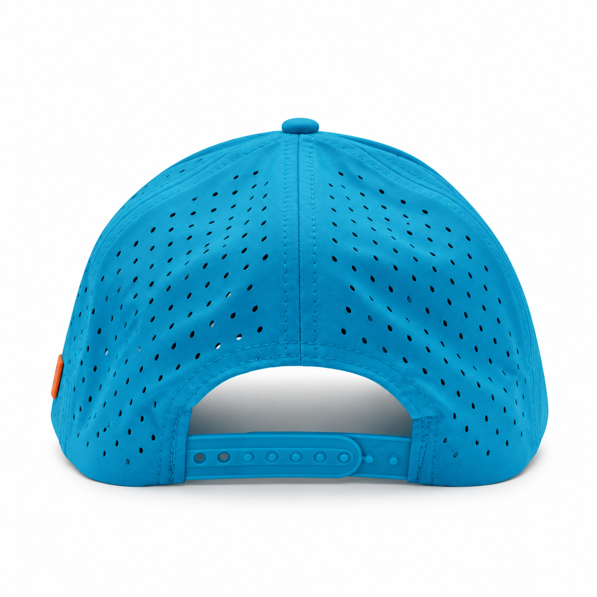 Over Par - Tour Patch – Teal & Tangerine
