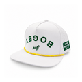 Front view of the Bogey Collection golf hat by Ozark Mulligan Golf.