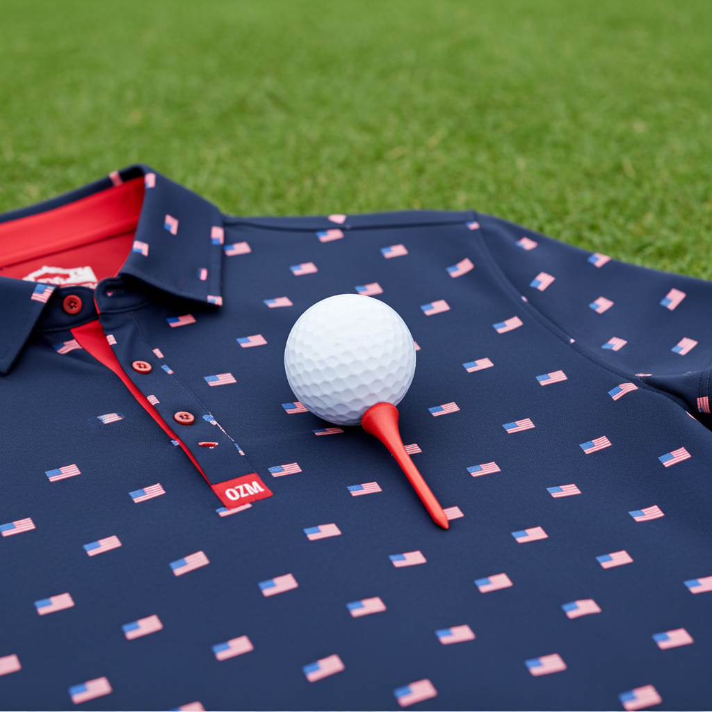 'Merica Classic Performance Polo