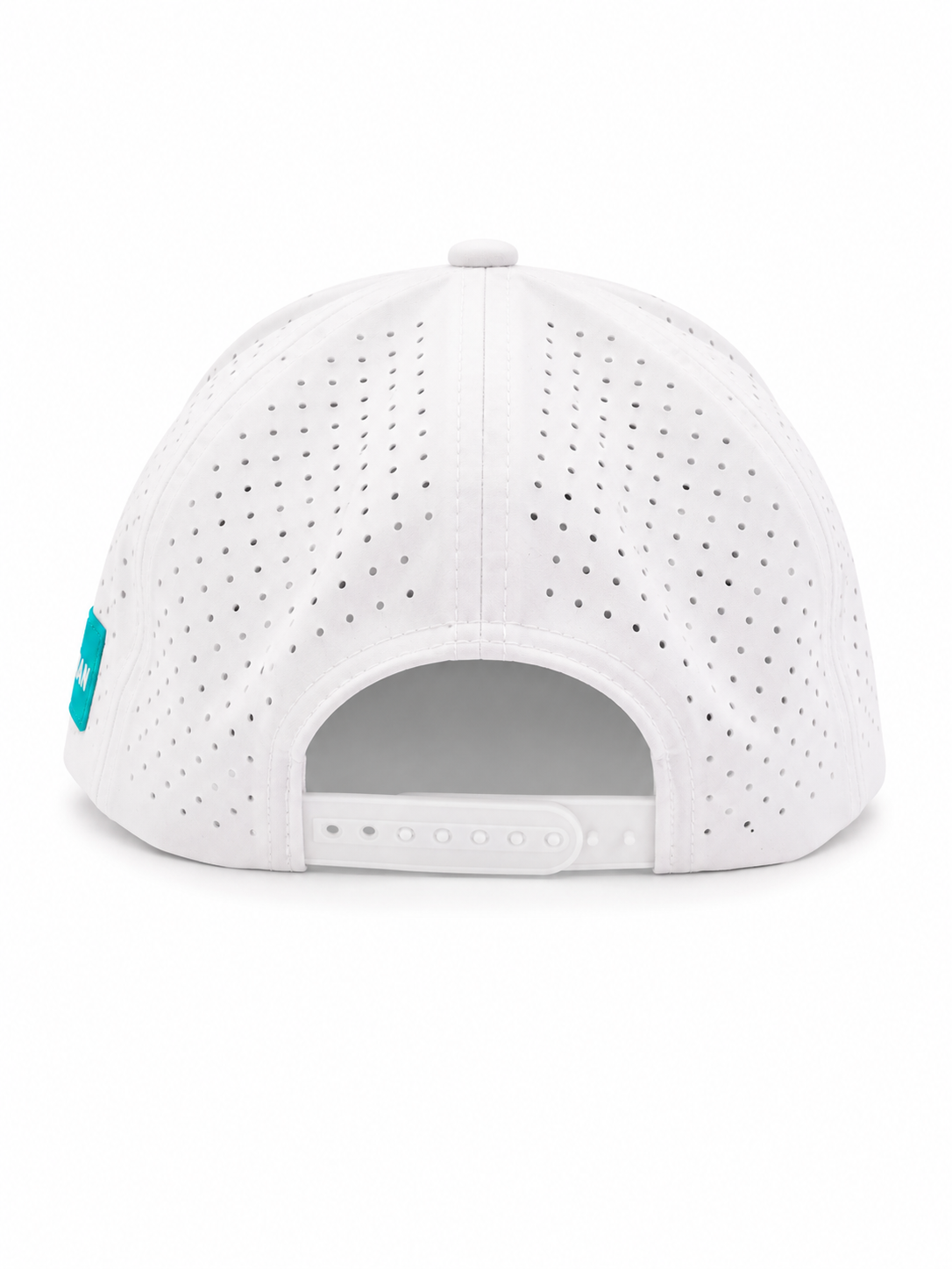 Back view of the Bogey Collection adjustable snapback golf hat.